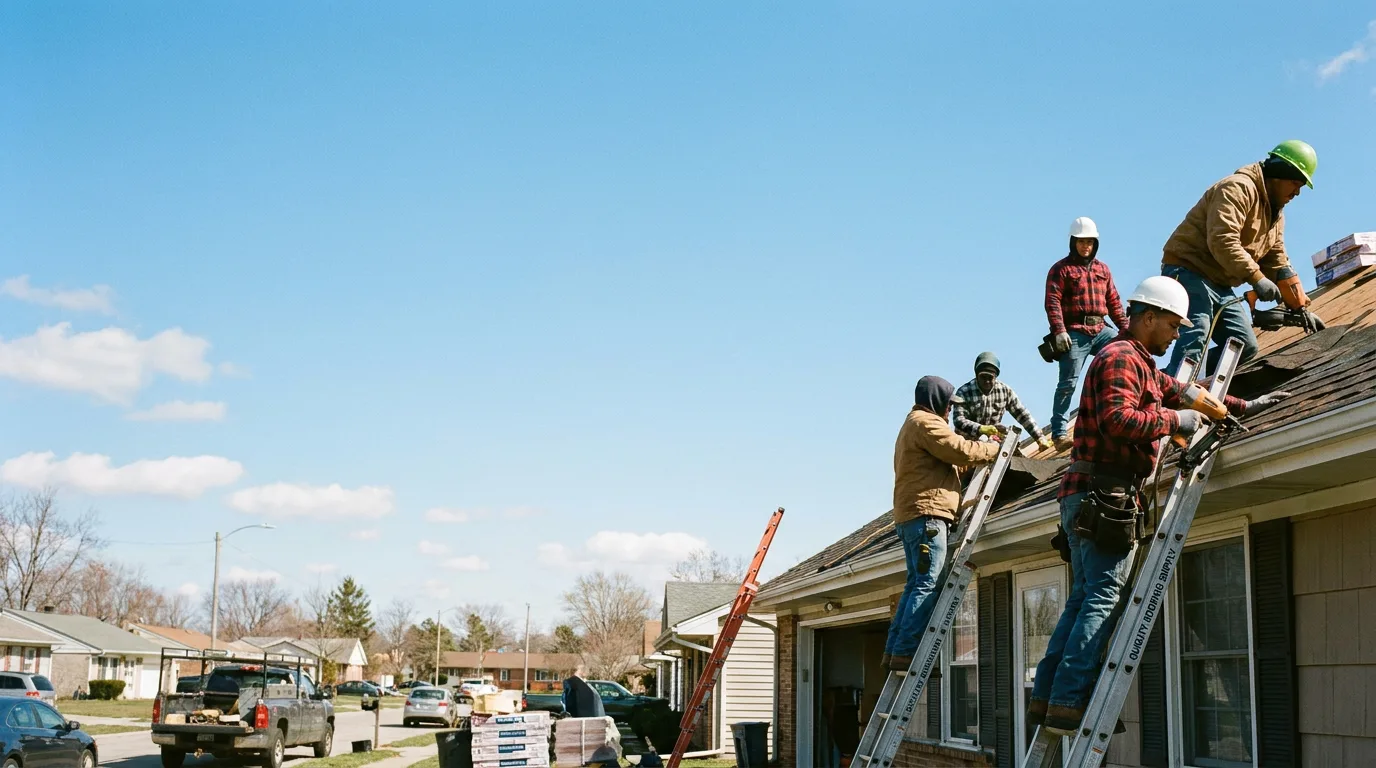 Roofing in Perkins, MI near me